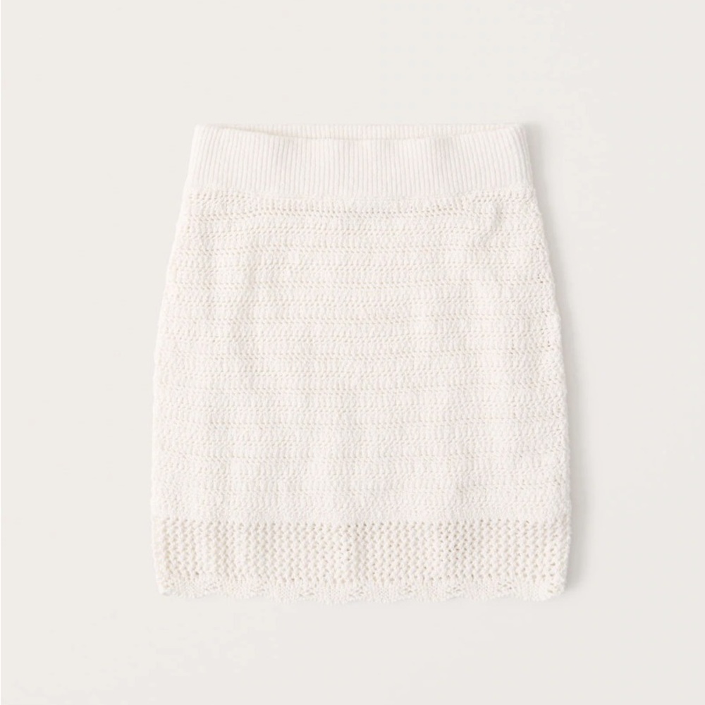 Abercrombie & Fitch Crochet Skirt